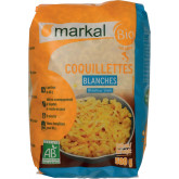 Coquillettes blanches bio - 500g