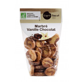 Biscuit bio marbré chocolat et vanille