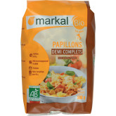 Pâtes bio papillons demi complets - 500g