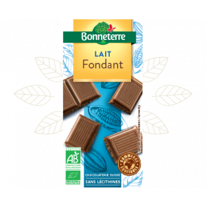 Chocolat lait fondant Bonneterre - 100g