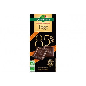Chocolat noir 85% Togo Bonneterre - 80g