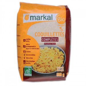 Coquillettes complètes bio - 500g