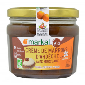Crème de marrons d'ardèche avec morceau vanillée