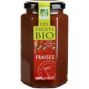 Dessert 100% fruits fraises - 300g