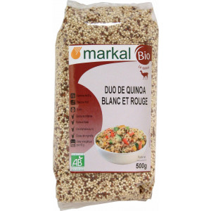 Céréale bio mélange quinoa rouge et blanc - 500g
