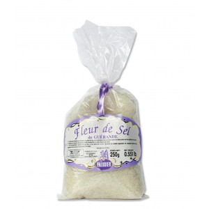 Fleur de sel de Guérande bio en sachet de 250g
