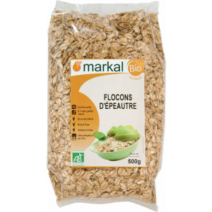 Flocons d'épeautre bio - 500g