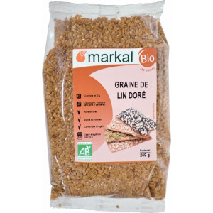 Graines bio de lin doré - 250g