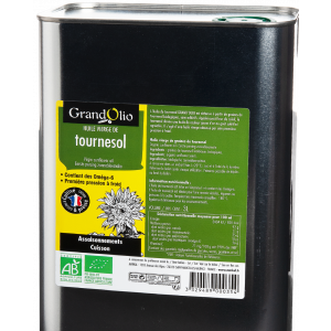 Huile de tournesol vierge - 3L