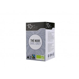 Thé noir bio Earl Grey - 43g