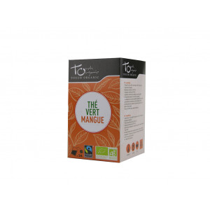 Thé vert bio à la mangue 43g
