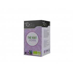 Thé vert bio au jasmin 48g