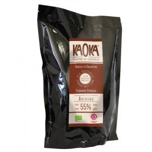 Palet chocolat noir dessert 58% - 1kg