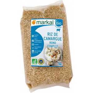 Riz bio de Camargue, rond complet - 1kg