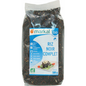 Riz bio noir complet de Thaïlande - 500g
