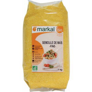 Semoule de maïs bio - 1kg