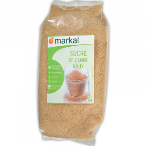 Sucre roux de canne - 1kg