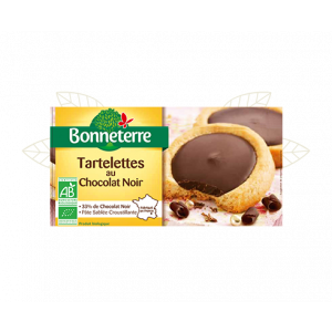 Tartelettes chocolat noir Bonneterre - 125g