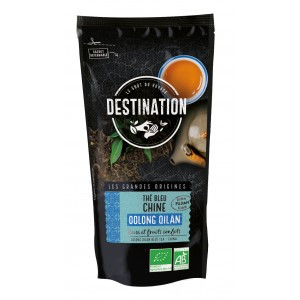 Thé vert bleu Oolong - 50g