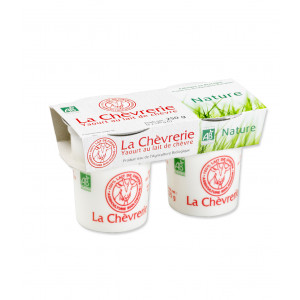 Yaourt lait de chèvre bio - 2x125g